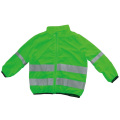 Chaqueta de seguridad reflectante de alta visibilidad para niños